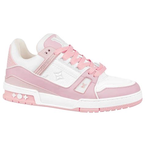 louis vuitton sneakers roze|louis vuitton trainer shoes.